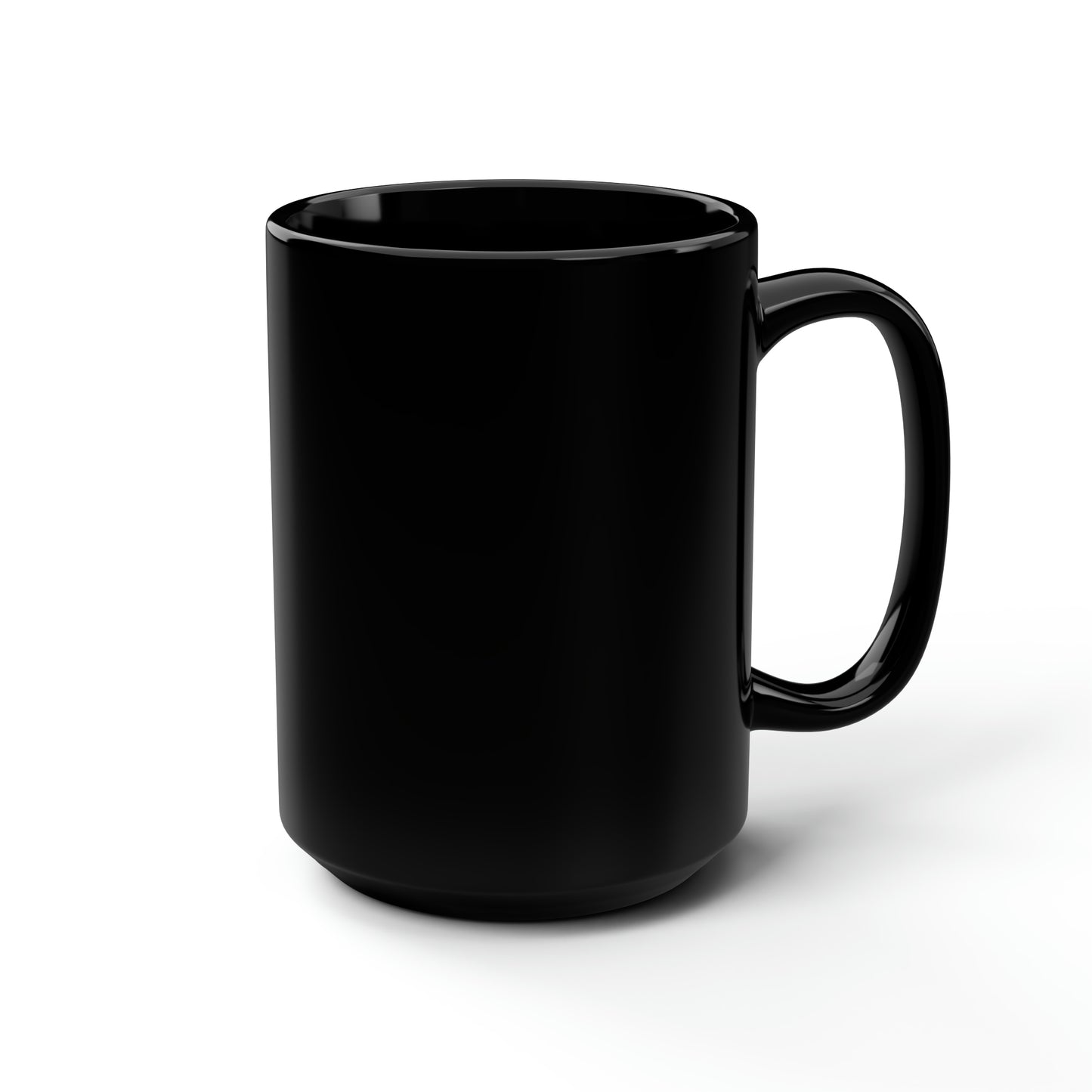 Driving with dad, black 15 oz mug