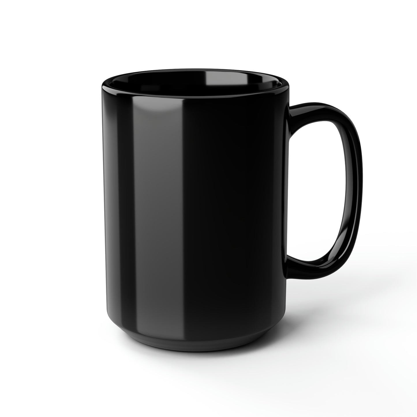 Driving with dad, black 15 oz mug