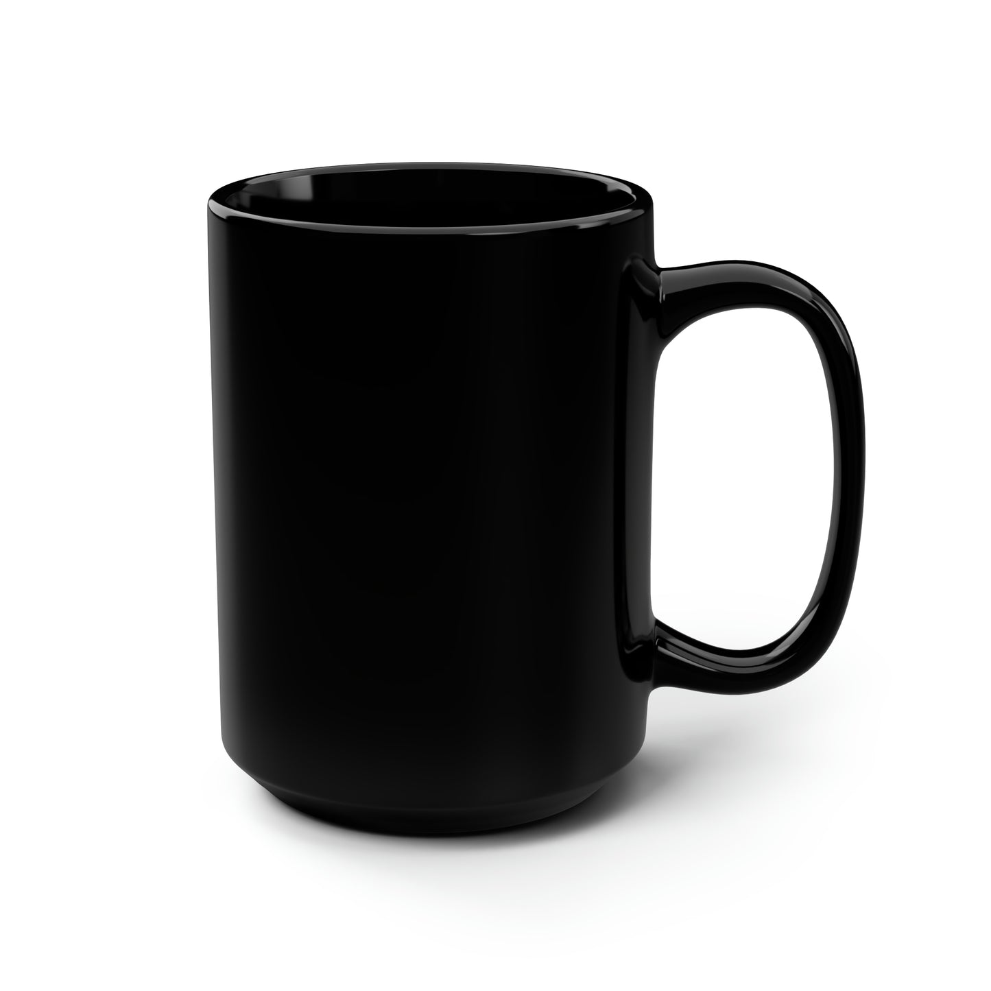 Driving with dad, black 15 oz mug